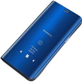 Pouzdro Beweare Clear View Samsung Galaxy A8 2018 - modré