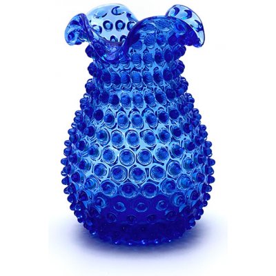 Váza 21cm - Hobnail - Ananas - modrá – Hledejceny.cz