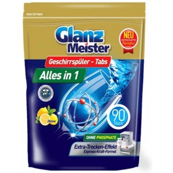 Waschkönig Glanz Meister Tablety do myčky Alles in 1 90 ks