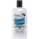 I Love Bubble Bath & Shower Crème Coconut Cream sprchový krém 500 ml – Hledejceny.cz