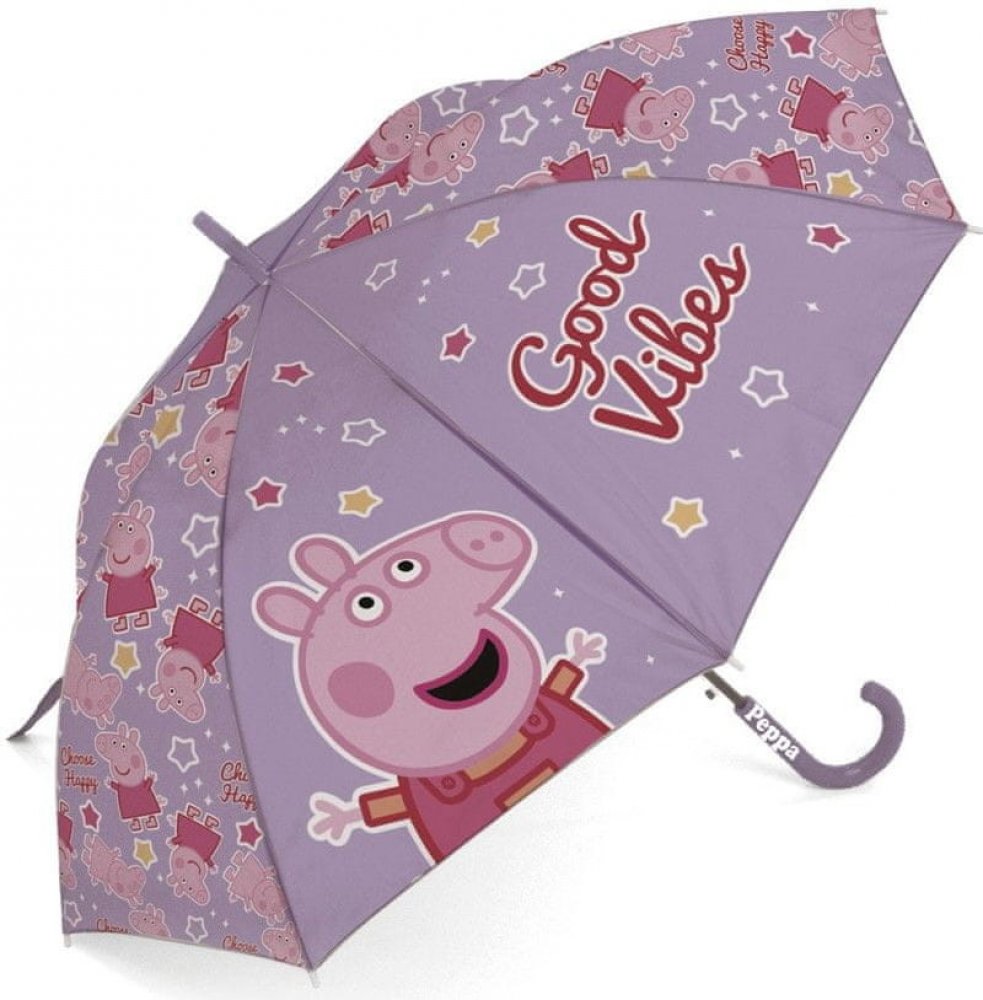 Disney Prasátko Peppa deštník dívčí fialový | Srovnanicen.cz