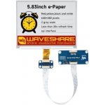 Waveshare 5,83" e-Paper displej HAT, čtyřbarevný (G) – Zboží Živě