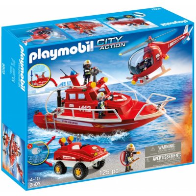 Playmobil 9503 Velká hasičská akce – Zboží Mobilmania