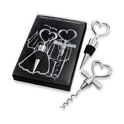 Zamilovaný set na víno - černý – Hledejceny.cz