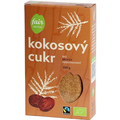 Fairobchod Bio kokosový cukr 250 g – Zboží Mobilmania