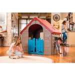 Keter Wonderfold Playhouse červený/zelený/modrý – Zbozi.Blesk.cz