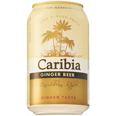 Caribia Zázvorová limonáda 24 x 330 ml – Hledejceny.cz