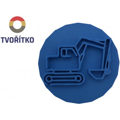 TVOŘÍTKO Bagr I Rozměr: 7 cm, + Vykrajovátko: Ne – Hledejceny.cz