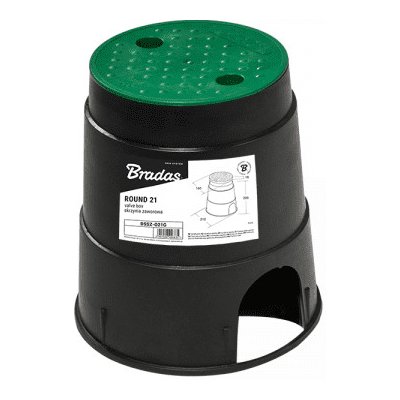 Bradas Ventilová šachta kulatá Ø 21cm Round 21 BR-DSSZ-O21G – Sleviste.cz