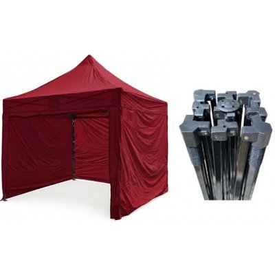 TENTino STEEL HEXAGON 3x3 m 7A - ČERVENÁ – Hledejceny.cz