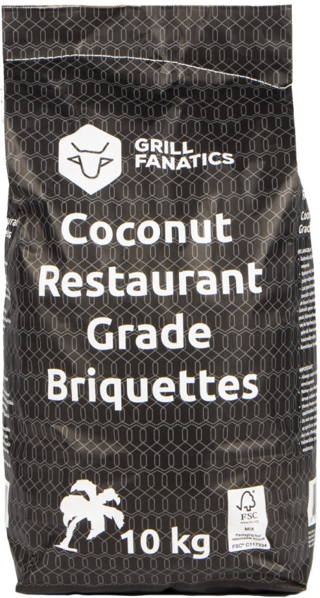 Grill Fanatics Coconut brikety 10kg
