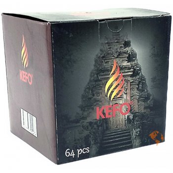 Kefo Kokosové uhlíky XL pro vodní dýmky 1kg
