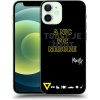 Pouzdro a kryt na mobilní telefon Apple Pouzdro Picasee ULTIMATE CASE MagSafe Apple iPhone 12 mini - Kazma - TOHLE JE ŽIVOT A NIC VÍC NEBUDE