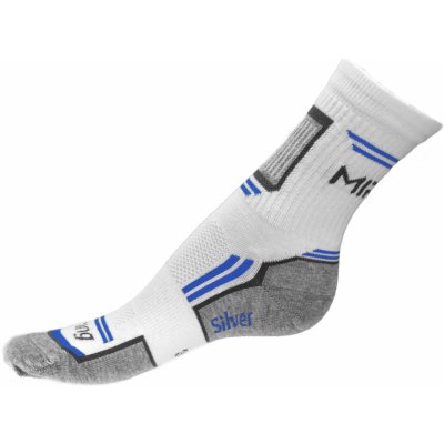 Racing Sportovní ponožky bílo-modré