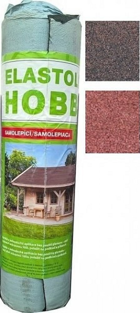 Modifikovaný střešní asfaltový pás samolepicí červený 3mm ELASTOLEP 2,5 m2  | Srovnanicen.cz