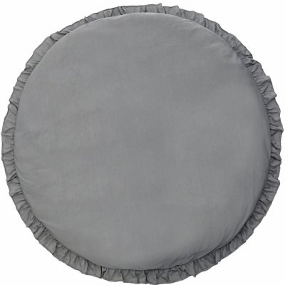 ANNAM Dětská podložka světle šedá krajková kulatá – Hledejceny.cz