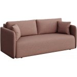 Rodier Růžová rozkládací pohovka Chaum 220 cm – Zboží Mobilmania