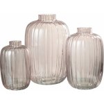 Růžová skleněná váza s úzkým hrdlem Junna S - Ø 13*20 cm - J-Line by Jolipa – Hledejceny.cz