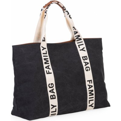 Childhome Cestovní taška Family Bag Canvas Black – Zbozi.Blesk.cz