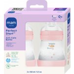 Mam Dětská antikoliková láhev Easy Active růžová 2 x 160 ml – Zboží Dáma