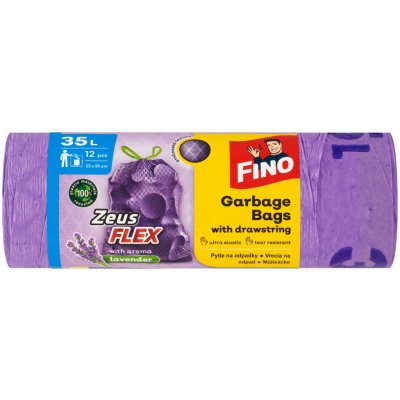 Fino Zeus Flex Lavender Sáčky zatahovací 32µm 35 l 12ks – Zboží Mobilmania