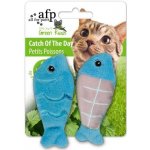 AFP Green Rush rybičky se šantou Hračka pro kočky 6cm 2ks – Zboží Dáma