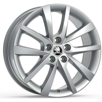 Škoda ELBRUS 7x18 5x112 ET43 silver | Zboží Auto