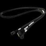 Broadcom LSI internal U.3 cable 1.0 m SlimLine x8 to 2x Mini-SAS HD SFF-8643 black – Zboží Mobilmania