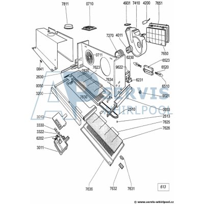 Whirlpool 482000012188 Posouvač spínače ventilátoru – Zboží Mobilmania