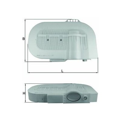 Vzduchový filtr MAHLE ORIGINAL LX 2810 (LX2810) – Hledejceny.cz
