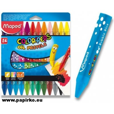 Maped Olejové pastely ColorPeps Oil Pastels 24 barev – Hledejceny.cz