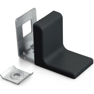 ATM Úhelník s krytkou krátký UK 01 T2 Černá – Zboží Mobilmania