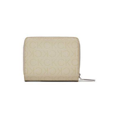 Malá Calvin Klein Ck Must Md Z/A Wallet_Epi Mono K60K611932 Stoney Beige Epi Mono PEA 00 – Zboží Mobilmania