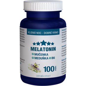 Clinical Melatonin Mučenka Meduňka B6 100 tablet