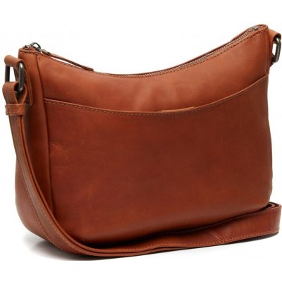 The Chesterfield Brand Malá kožená kabelka přes rameno crossbody Henderson C48.130931 koňaková