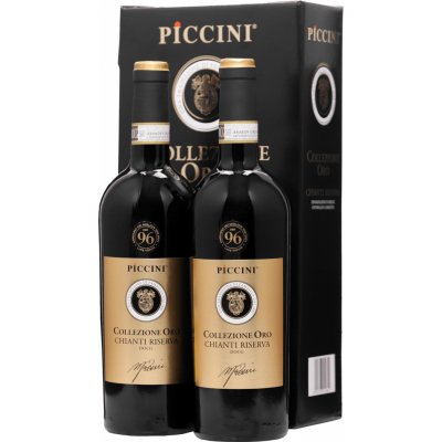 Piccini Collezione Oro Chianti Riserva DOCG 13,5% 2 x 0,75 l (kazeta) – Hledejceny.cz