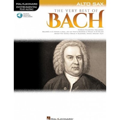 The Very Best of Bach Instrumental Play-Along pro Alt saxofón – Hledejceny.cz