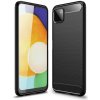 Pouzdro a kryt na mobilní telefon Samsung Pouzdro Forcell CARBON Case Samsung Galaxy A22 5G černé