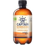 Captain Kombucha Kombucha Zero BIO zázvor/citron 400 ml – Zboží Mobilmania