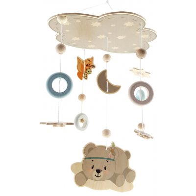 Hess závěsný medvídek natur – Zboží Dáma