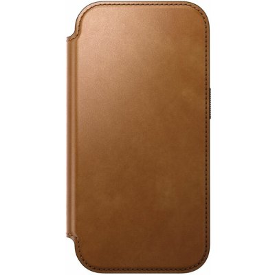 Nomad Modern Leather Folio, english tan - iPhone 17 Pro – Hledejceny.cz