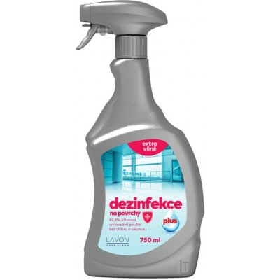 Lavon easy clean dezinfekce na povrchy s rozprašovačem 750 ml bez chloru a alkoholu – Zboží Dáma