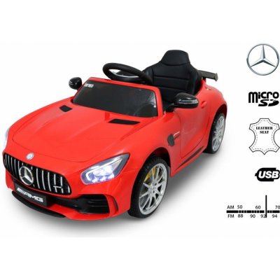 Mamido Dětské elektrické autíčko Mercedes AMG GT R Pro červená – Zboží Dáma