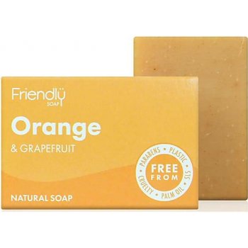 Friendly Soap mýdlo pomeranč a grep 95 g