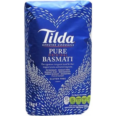 Tilda Limited Spojené království Rýže basmati Tilda 1 kg – Zboží Dáma