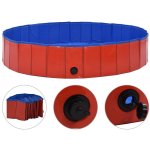Surtep Animals Bazén pro psa skládací červený 160 x 30 cm – Zboží Mobilmania