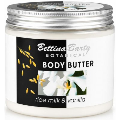 Bettina Barty Botanical tělové máslo Rice milk & Vanilla 400 ml – Hledejceny.cz