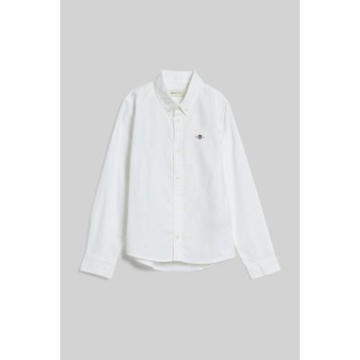 Gant Shield Oxford Bd Shirt bílá – Zboží Dáma