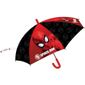 Spiderman 89/62 deštník chlapecký vystřelovací černo červený