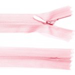 Spirálový zip no.3 skrytý nerozepínací 20cm - více barev color: 533 baby pink – Hledejceny.cz